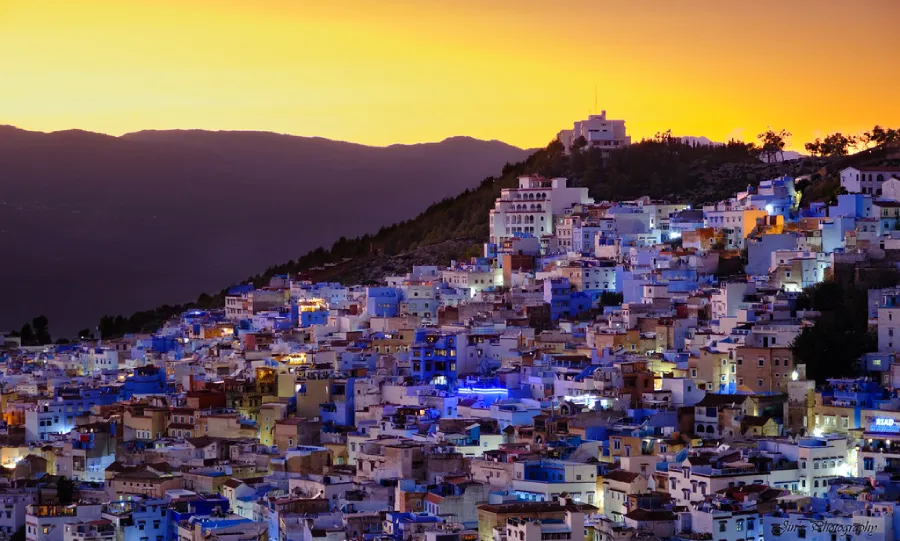 Tangier • Chefchaouen • Fes • Rabat • Marrakech, Morocco